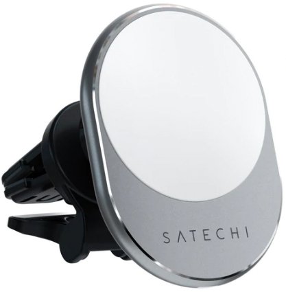 

Держатель для смартфона Satechi Magnetic Wireless Car Charger (серый космос)