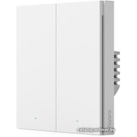 Выключатель Aqara Smart Wall Switch H1 двухклавишный c нейтралью (белый)