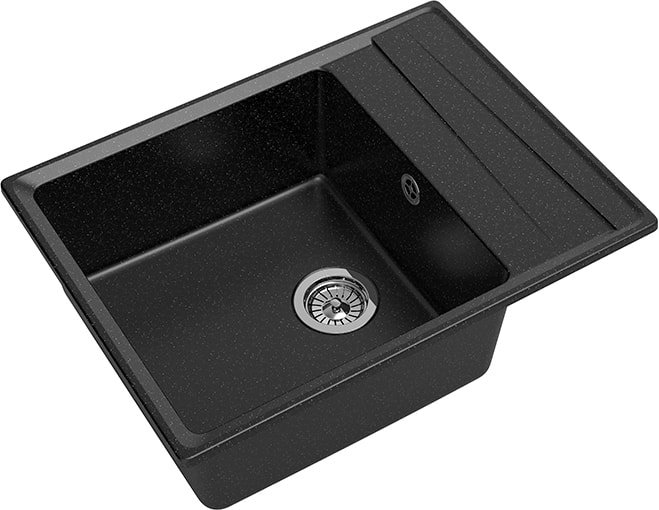 

Кухонная мойка GranFest GF-LV-660L (черный)
