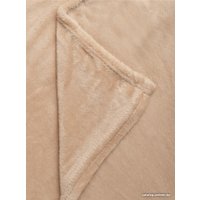 Плед Tex Republic Absolute Однотонный Фланель 1.5 24850 (бежевый)