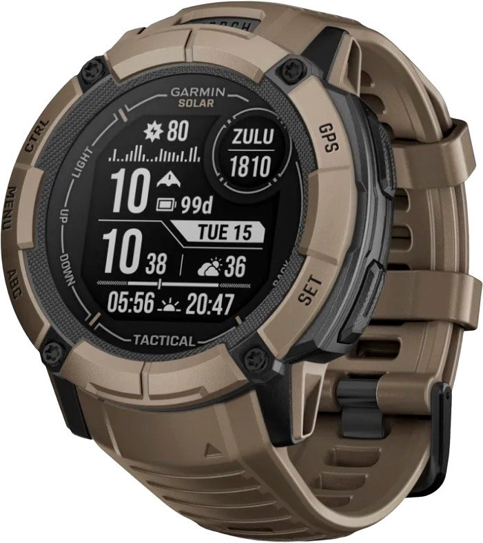 

Умные часы Garmin Instinct 2x Solar Tactical Edition (светло-коричневый)