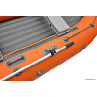 Моторно-гребная лодка Roger Boat Trofey 2900 (без киля, оранжевый/графит)