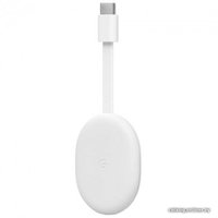 Смарт-приставка Google Chromecast 2020 (британская версия, белый)