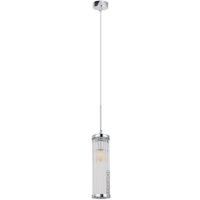 Подвесная люстра Crystal Lux Tadeo SP1 D100 (Chrome/Transparent)