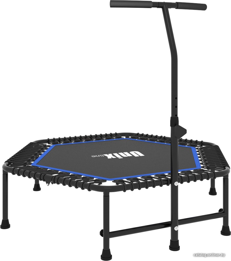 Батут Unix Line 4.2 ft Fitness Blue