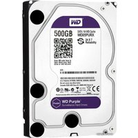 Жесткий диск WD Purple 500Gb (WD05PURX)