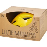 Cпортивный шлем Shulz Kids Bubble LED M (жёлтый)