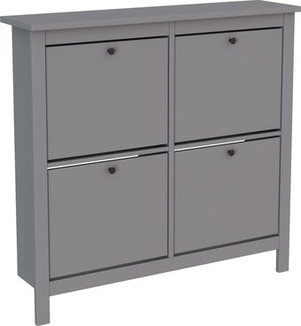 Тумба для обуви Mio Tesoro Сага 113x108 2.08.10.180.4 (серый)