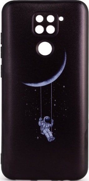 

Чехол для телефона Case Print для Xiaomi Redmi Note 9 (астронавт на луне)
