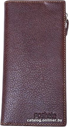Кошелек Poshete 846-87066-1-DBW (коричневый)