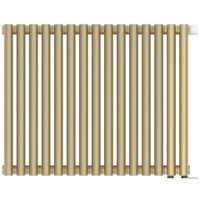 Стальной трубчатый радиатор Сунержа Эстет-00 EU50 500х675 15 секций (матовая шампань)