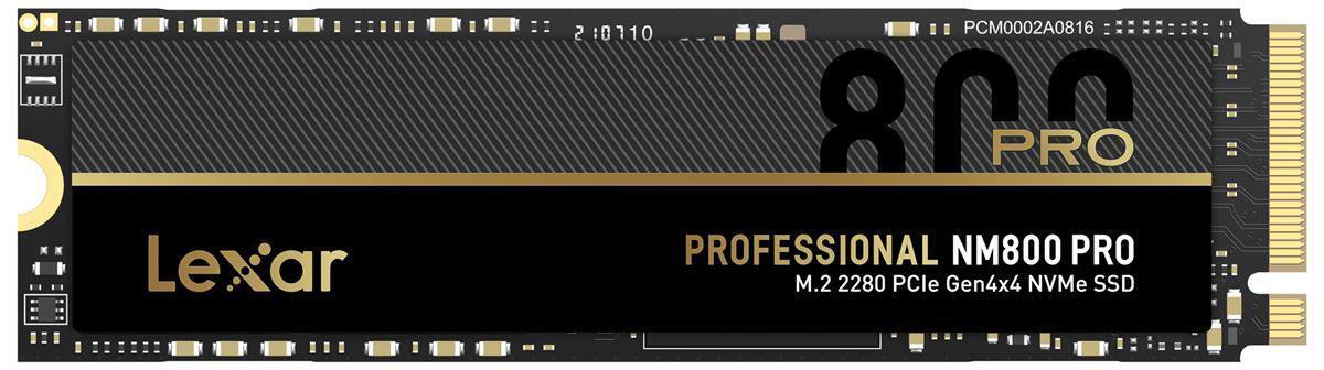 

SSD Lexar Professional NM800 Pro 512GB LNM800P512G-RNNNG