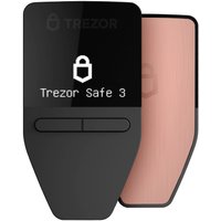 Аппаратный криптокошелек Trezor Safe 3 (розовый)