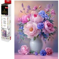 Алмазная мозаика  Феникс+ Букет розовых пионов 71367