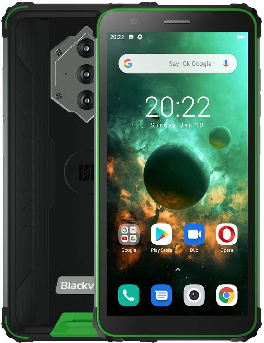 

Смартфон Blackview BV6600 (зеленый)