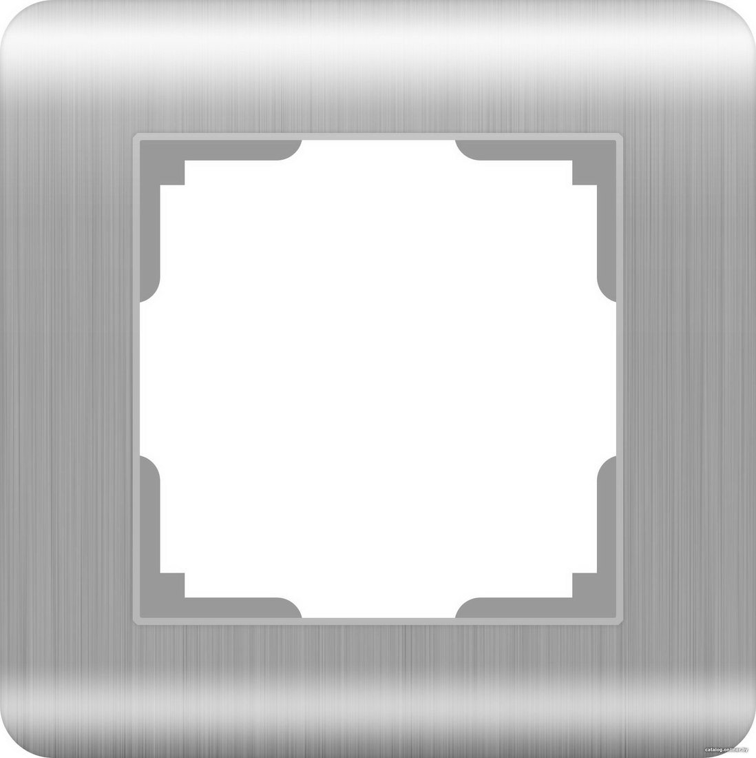 Рамка Werkel Stream WL12-Frame-01 (серебряный)