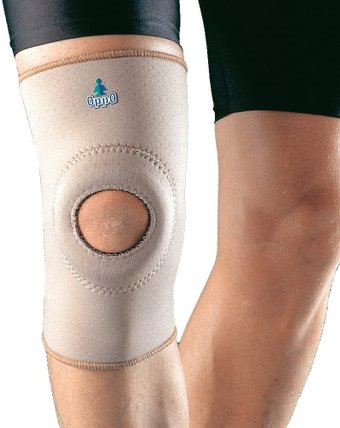 Ортез коленный Oppo 1021 (XL, бежевый)