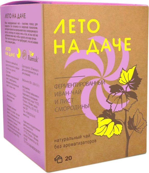 

Травяной чай Ramuk Herbal Collection Лето на даче 20 шт