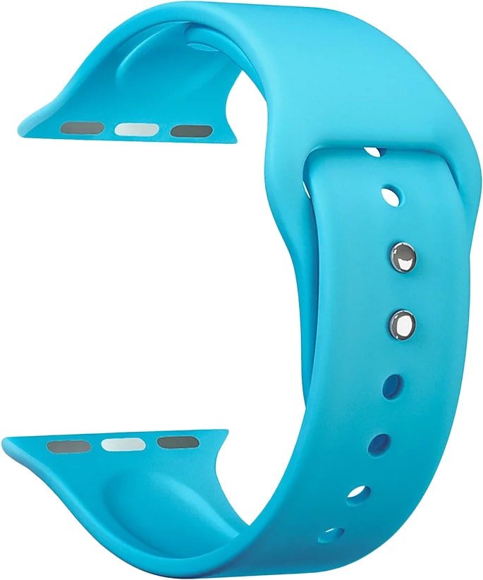 

Набор ремешков Lyambda Altair для Apple Watch 38-40 мм (S/M и M/L, голубой)