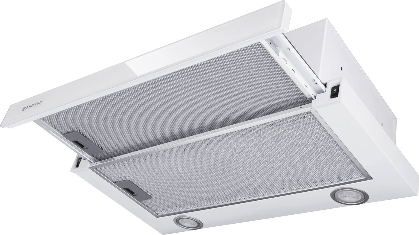 

Кухонная вытяжка Meferi SLIDEBOX60WH Glass Ultra