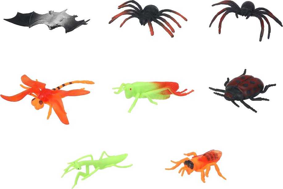 

Набор фигурок Рассказы о животных Насекомые ZY1441387-R (8шт)