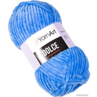 Пряжа для вязания Yarnart Dolce 777 100 г 120 м (ярко-голубой)