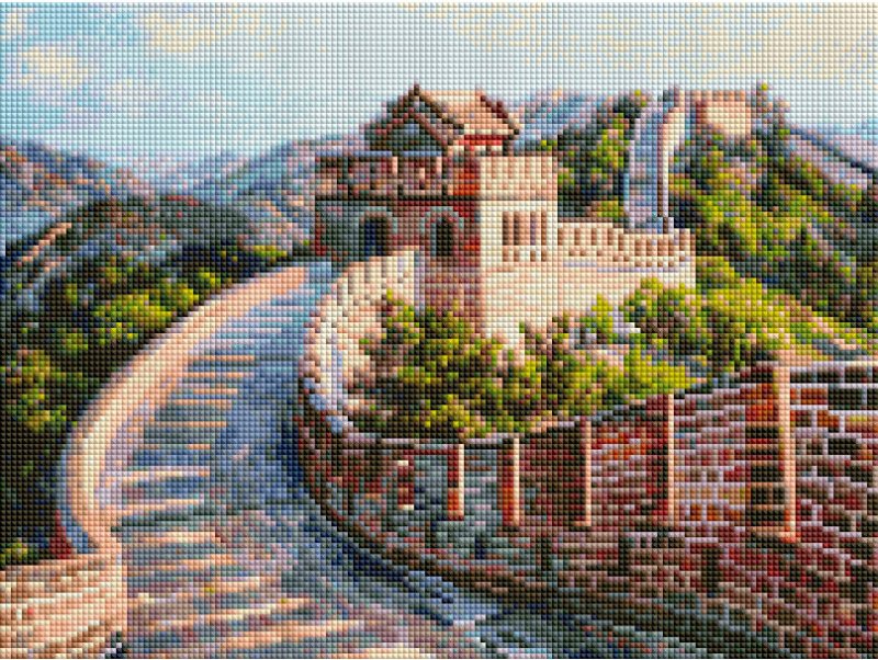 

Алмазная мозаика Белоснежка Великая Китайская стена 3860-AM-S