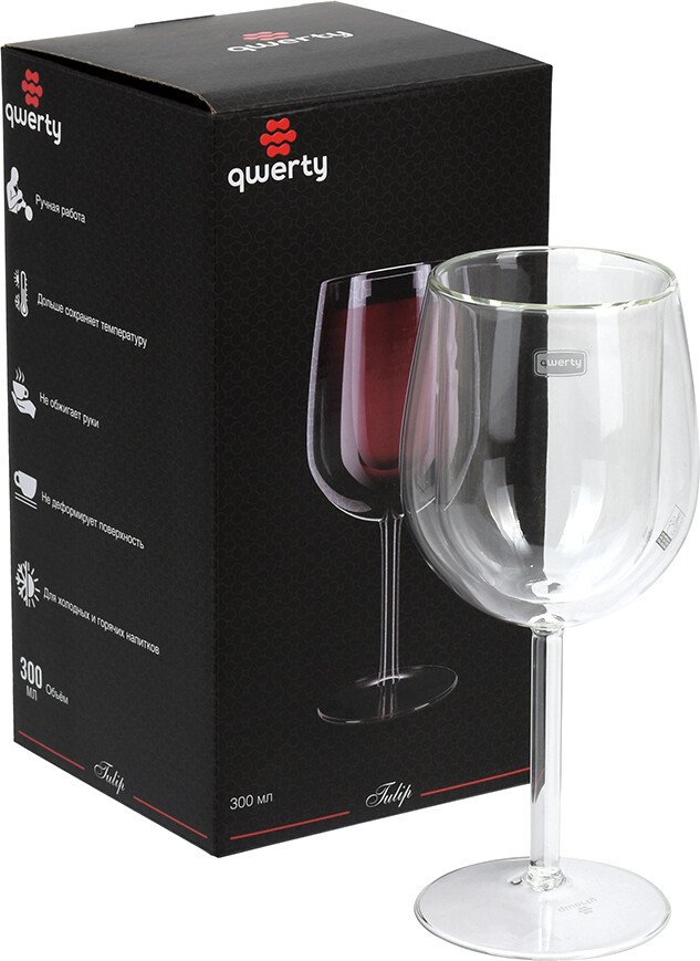 

Бокал для вина Qwerty Tulip 74024