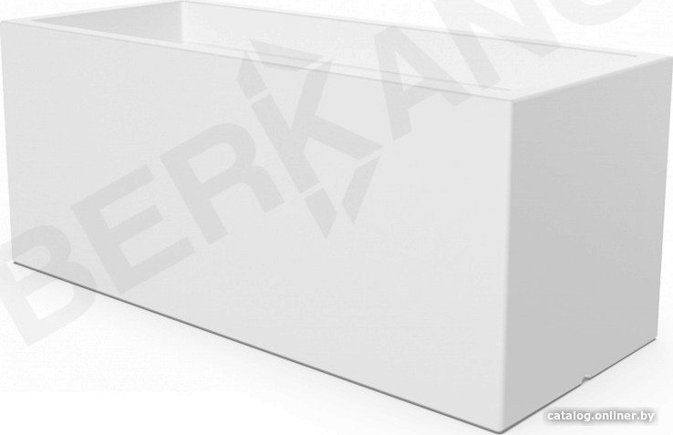 Кашпо Berkano Cubric 120*50 (белый)