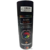 Автомобильная краска Senfineco Acrylic черный матовый 400мл 4004