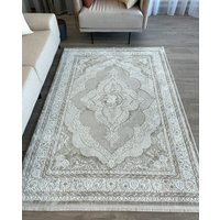 Ковер для жилой комнаты Radjab Carpet Марсель Z 1066 Прямоугольник 11545RK (1.6x3, Beige)
