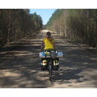 Велосумка Турлан Мустанг-70 (черный/красный) в Гомеле