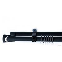 Карниз для штор Merry Bear Home Decor Стамбул двойной (3.0м, черный/белый матовый )