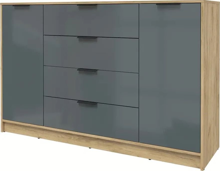 

Тумба Интерлиния Концепт КТ-Т160 Глосс (дуб золотой/асфальт глянец)