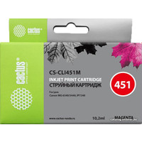 Картридж CACTUS CS-CLI451M (аналог Canon CLI-451M)