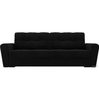 Диван Лига диванов Амстердам 105055 (велюр, черный)