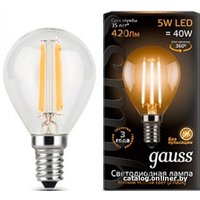 Светодиодная лампочка Gauss E14 5Вт 2700К [105801105]