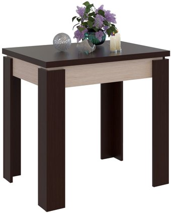 Кухонный стол Сокол СО-1 (беленый дуб/венге)