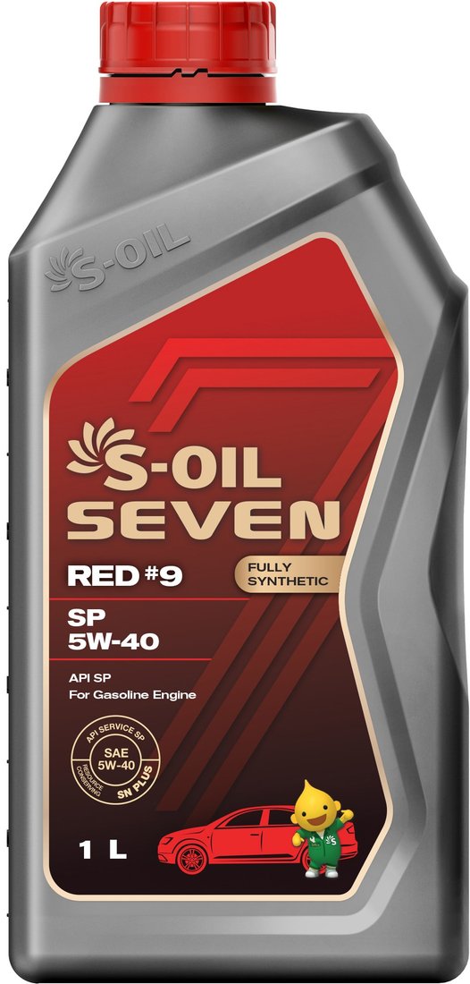 

Моторное масло S-OIL SEVEN RED #9 SP 5W-40 1л