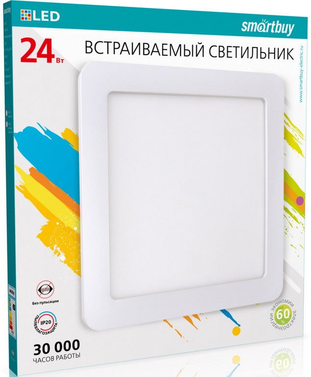 

Светильник SmartBuy SBL-DLSq-24-4K