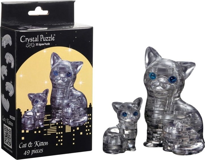 

3Д-пазл Crystal Puzzle Кошка 90226