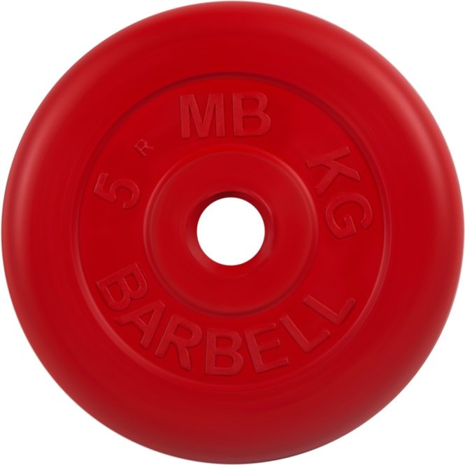 

Диск MB Barbell Стандарт 31 мм (1x5 кг, красный)