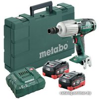 Гайковерт Metabo SSW 18 LTX 600 60219865 (с 2-мя АКБ, кейс)