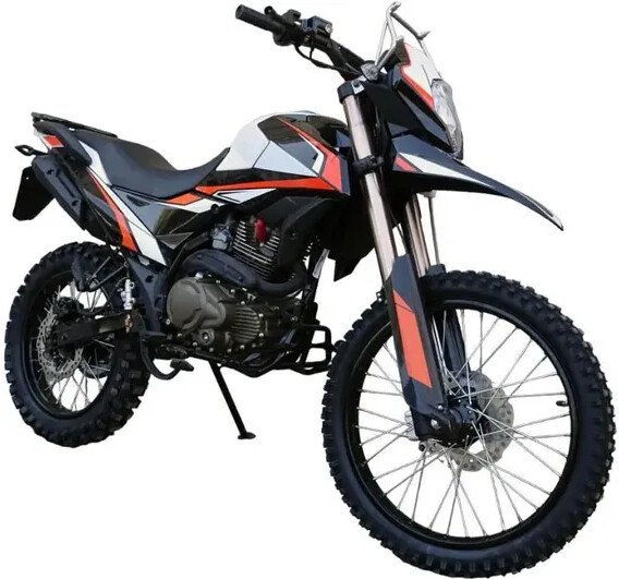 Мотоцикл Shineray Adventure 250 (белый/оранжевый)