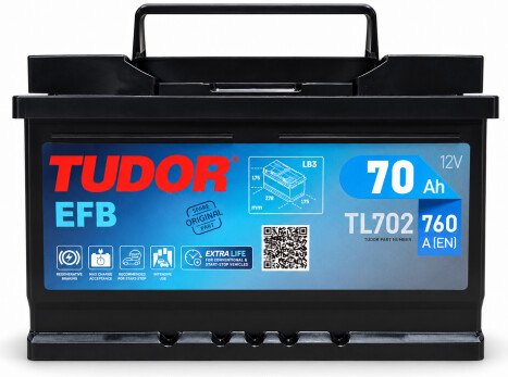Автомобильный аккумулятор Tudor Start-Stop EF...
