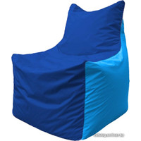 Кресло-мешок Flagman Фокс Ф2.1-129 (синий/голубой)