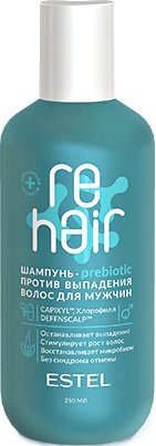 

Шампунь Estel Professional eHAIR prebiotic против выпадения волос для мужчин 250 мл