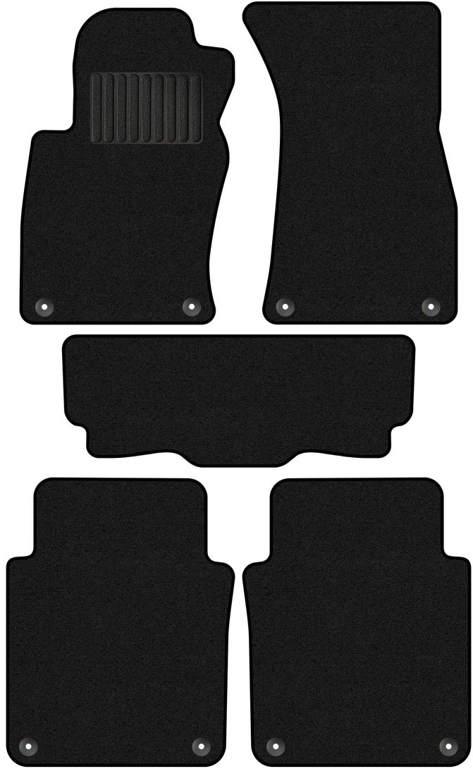 

Комплект ковриков для авто Alicosta Audi A8 Long (седан / D3) 2002 - 2009 (ворс)