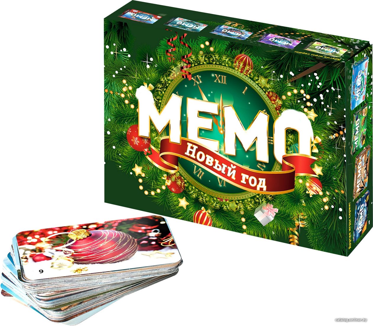 Настольная игра Нескучные игры Мемо - Новый год