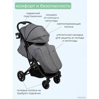 Коляска прогулочная «книга» Panda Baby XX (темно-серый)